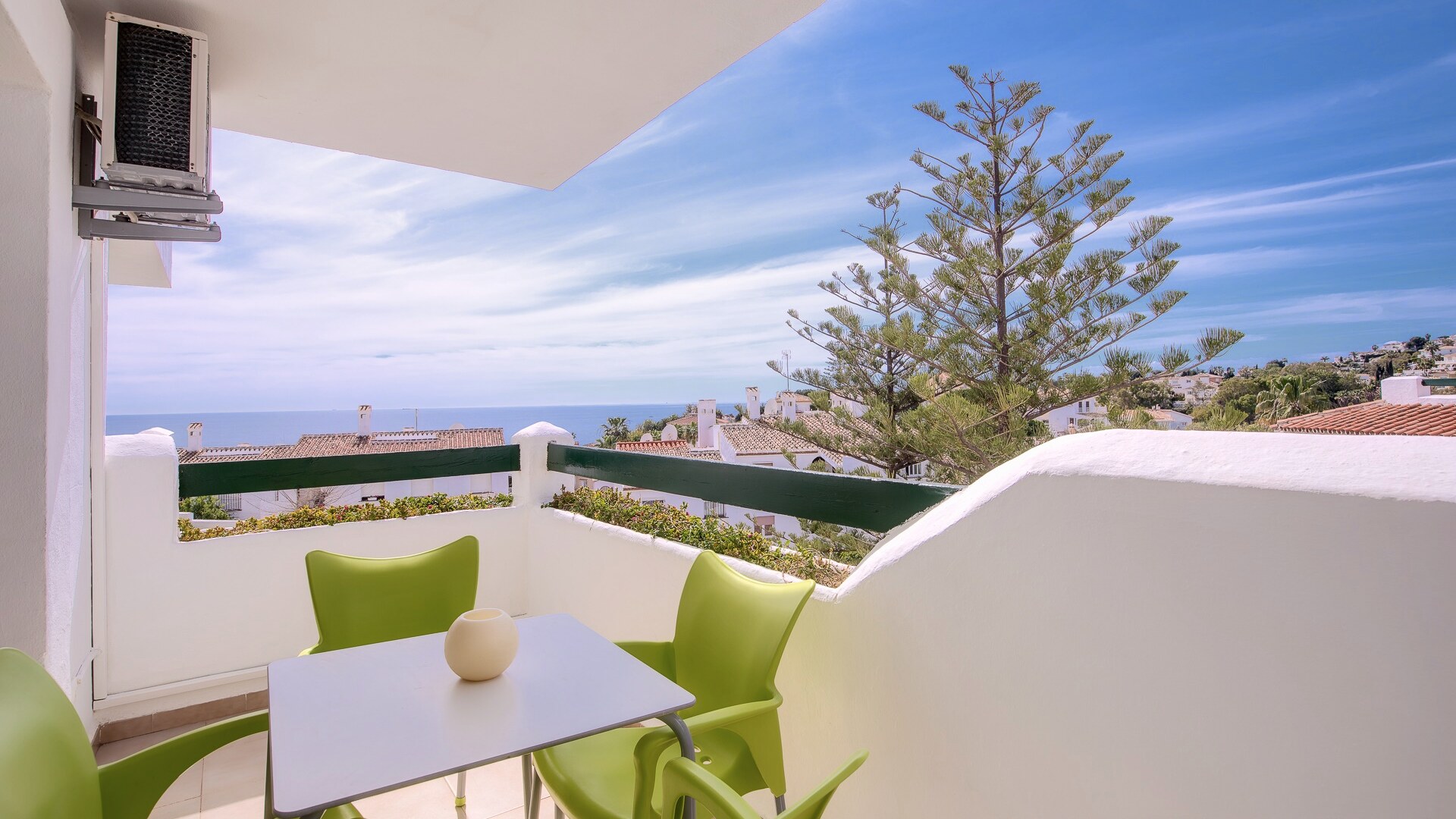 Apartamentos Torrenueva Park - Balkong med havsutsikt