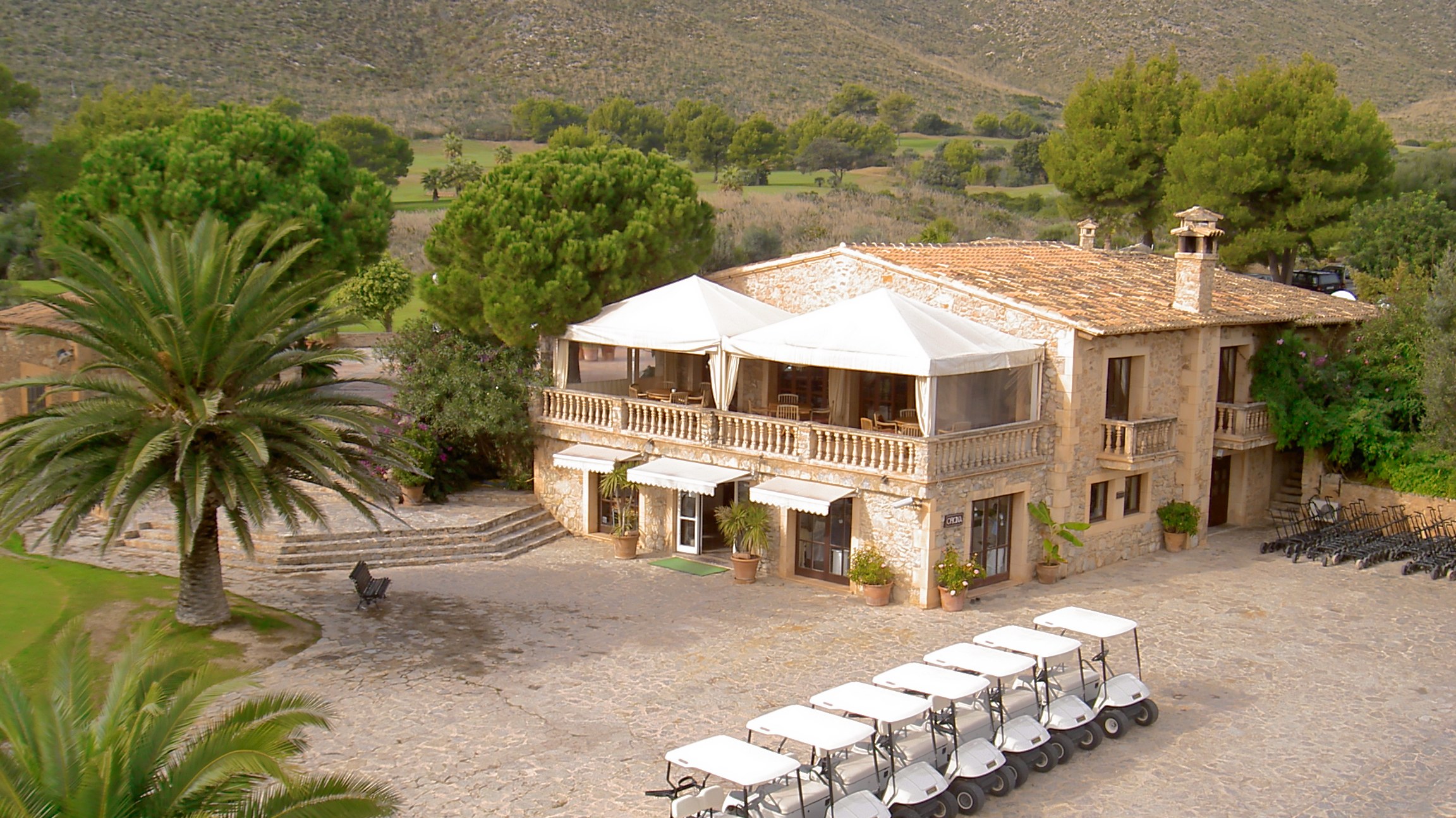 Capdepera golf klubbhuset