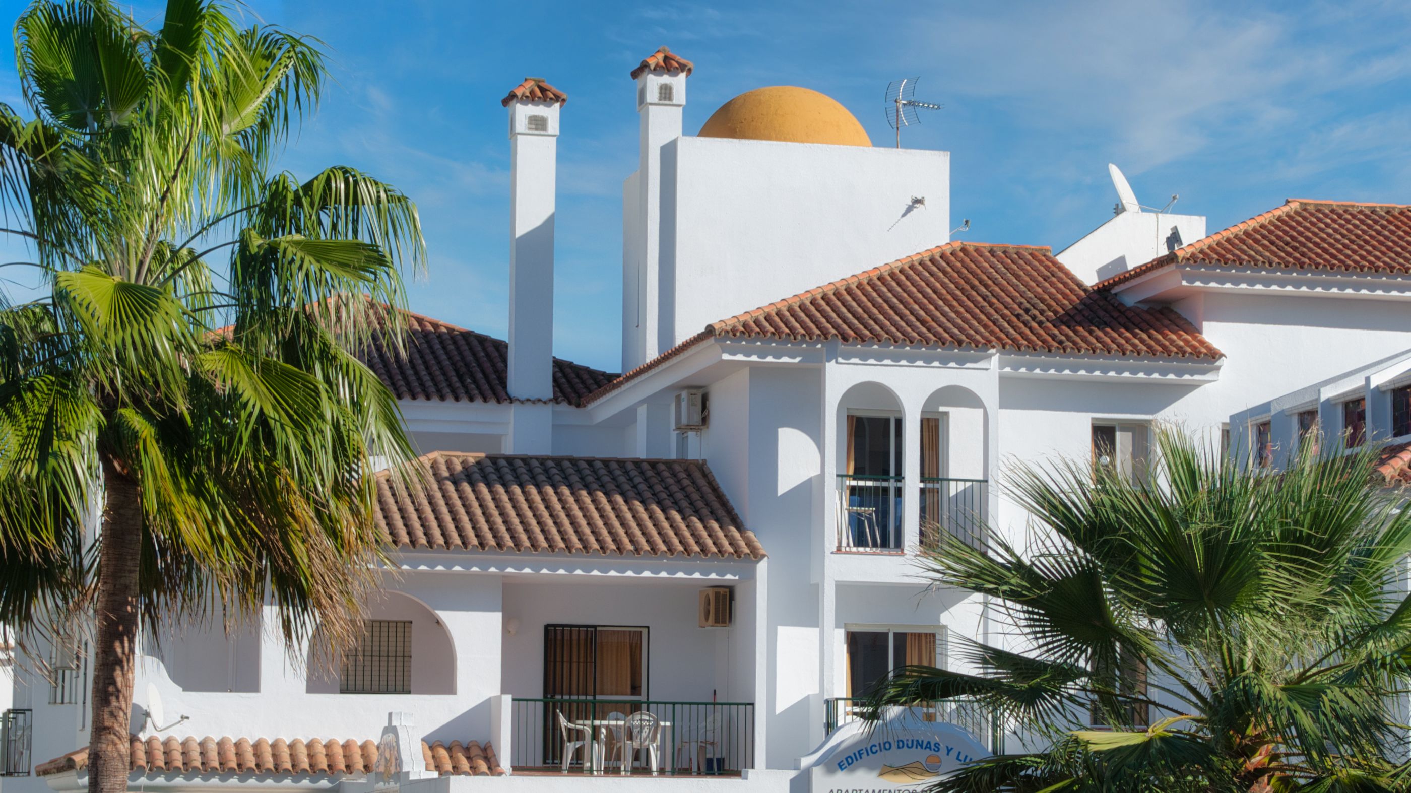 Dunas y Luz - Framsidan som vetter mot havet