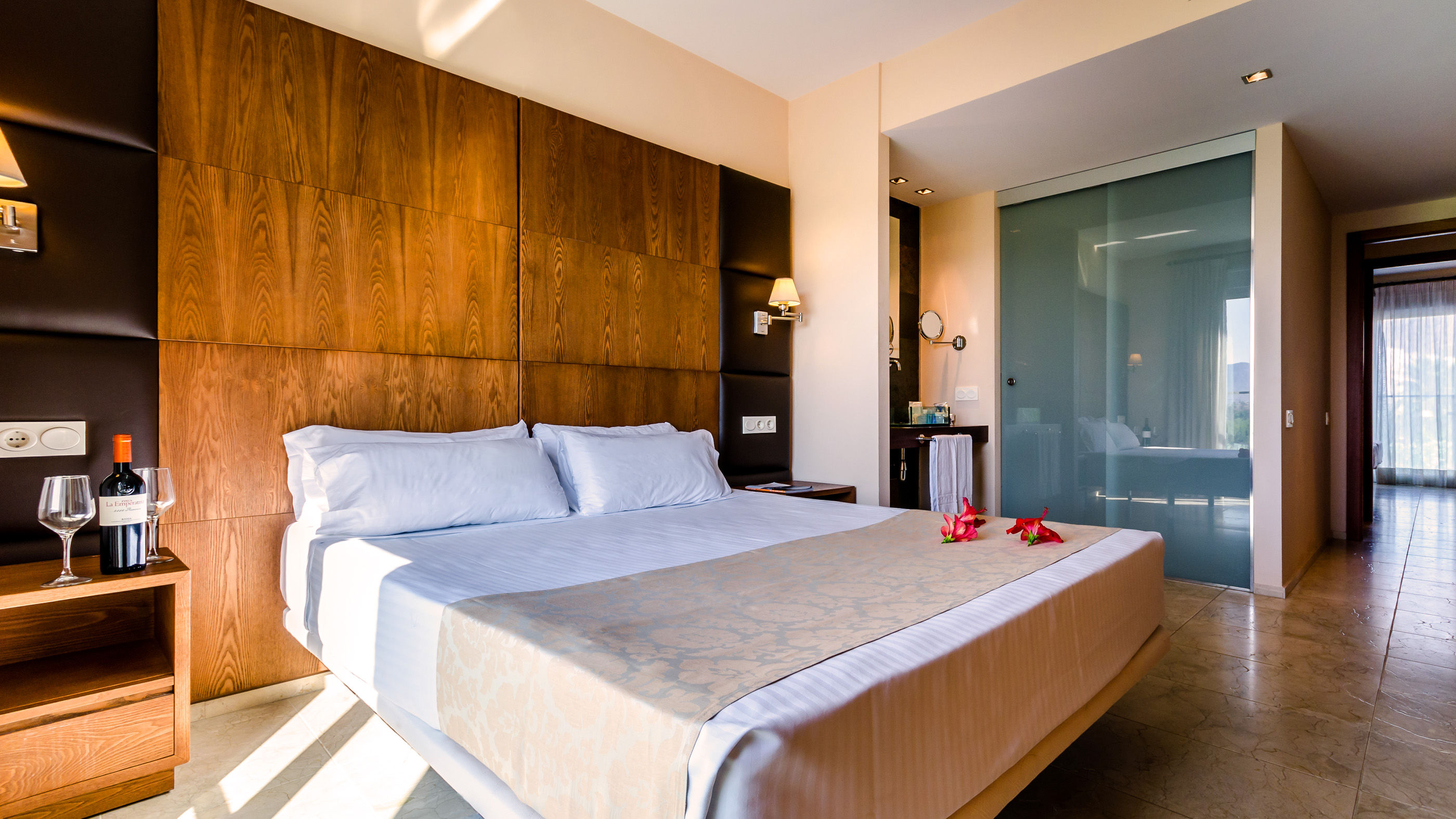 El Plant&iacute;o Apartments - Sovrum med dusch och wc