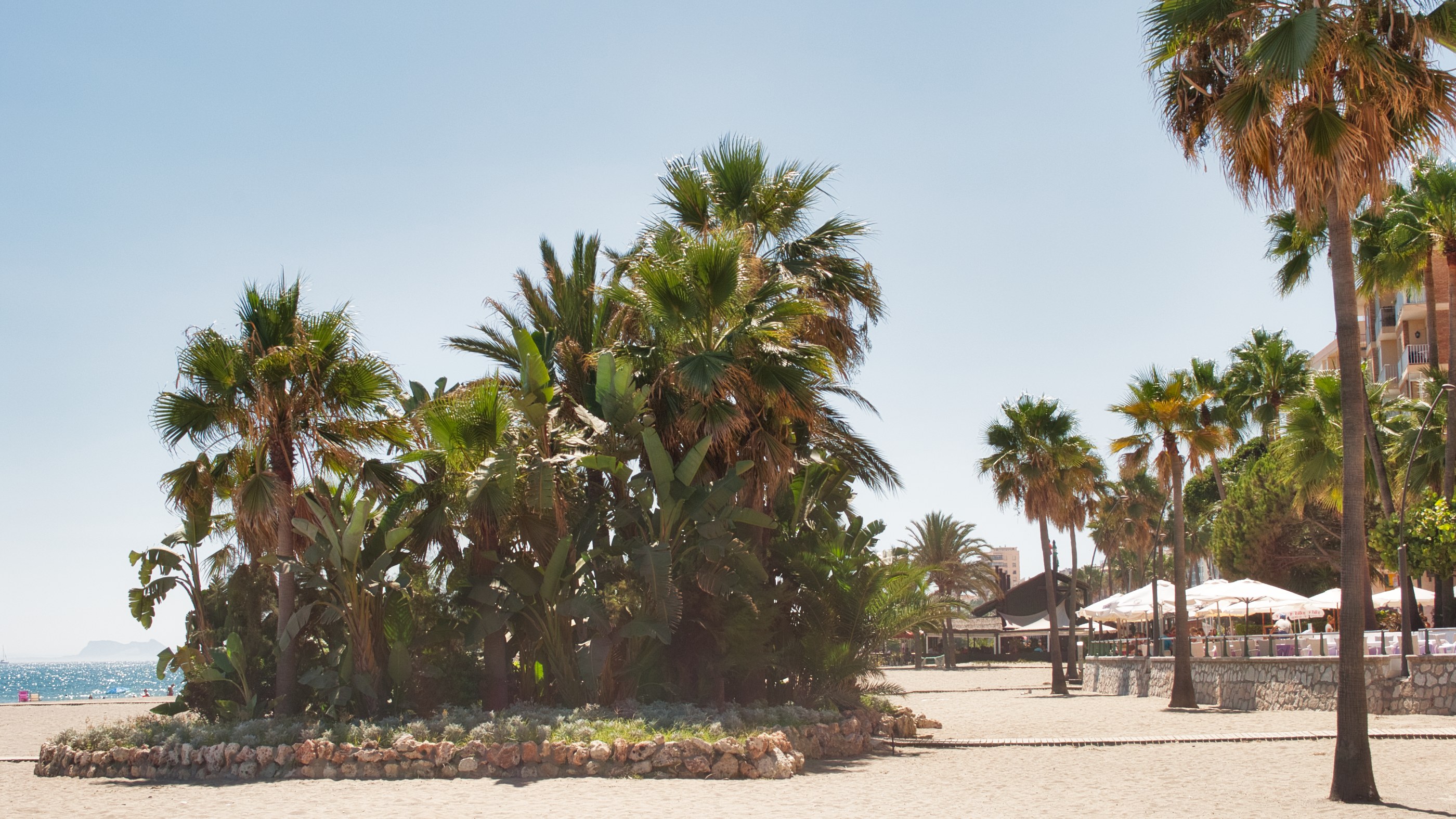 Estepona stad - Härlig sandstrand