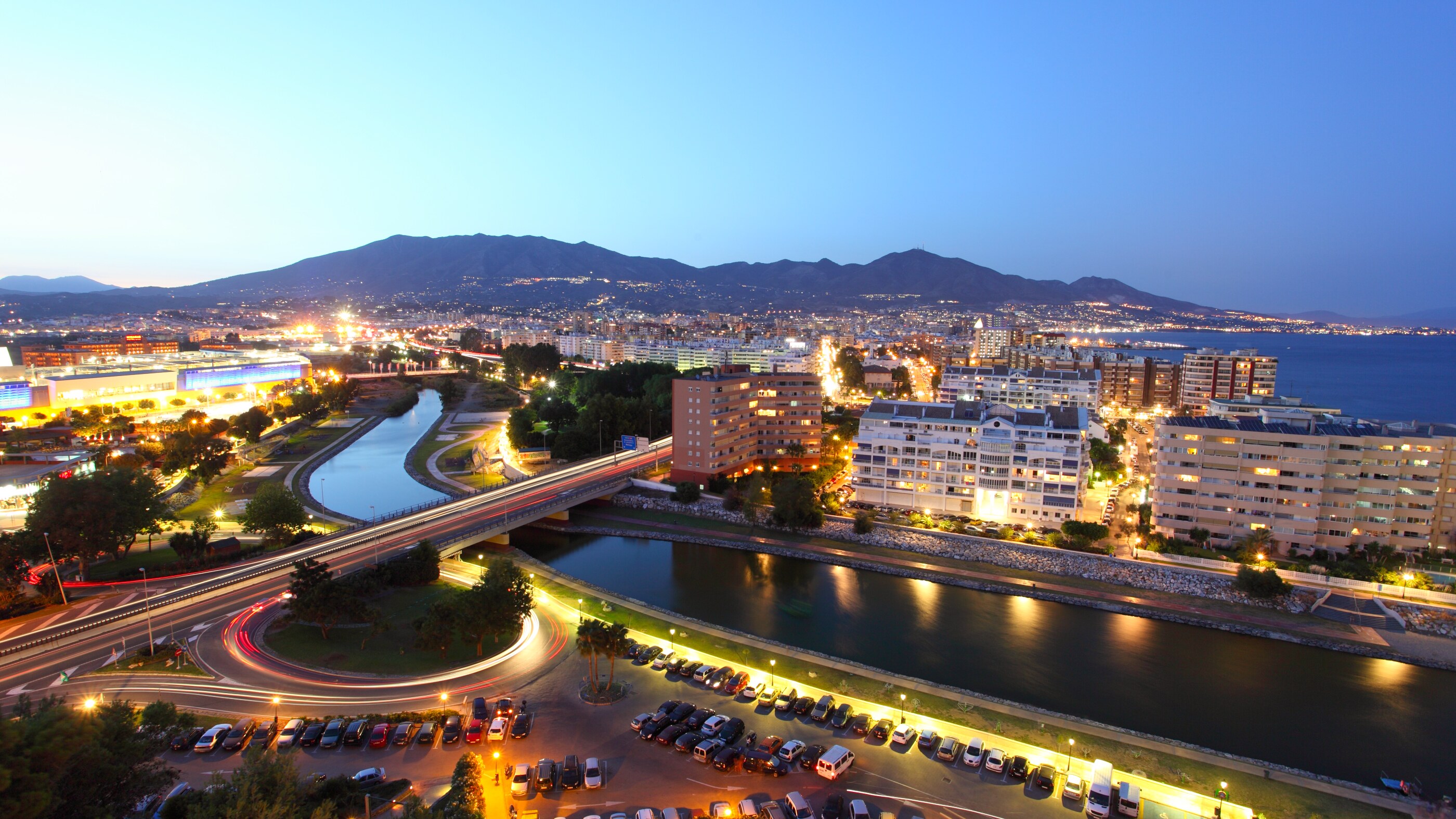 Fuengirola night view