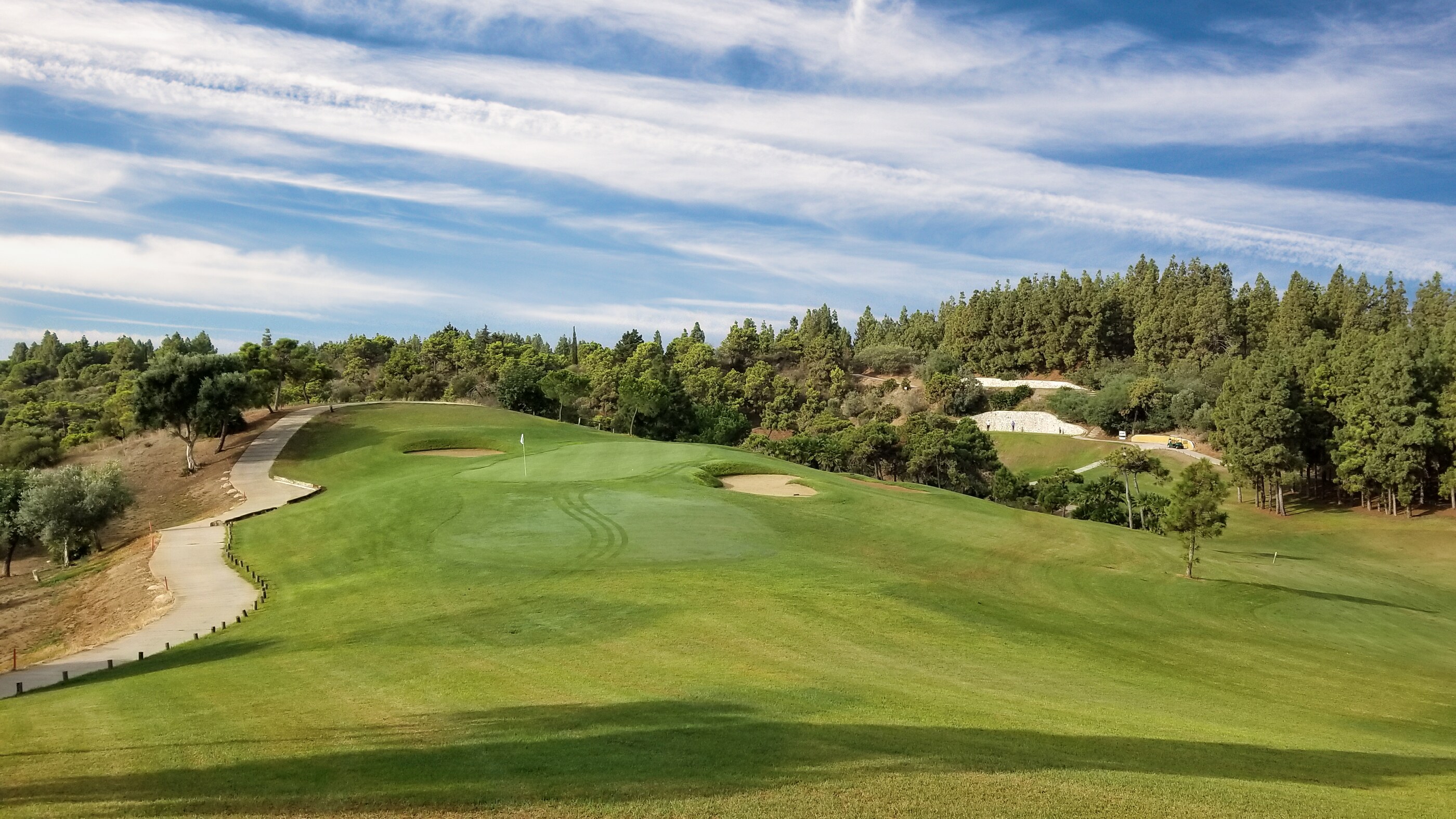 Golf el chaparral par3 green