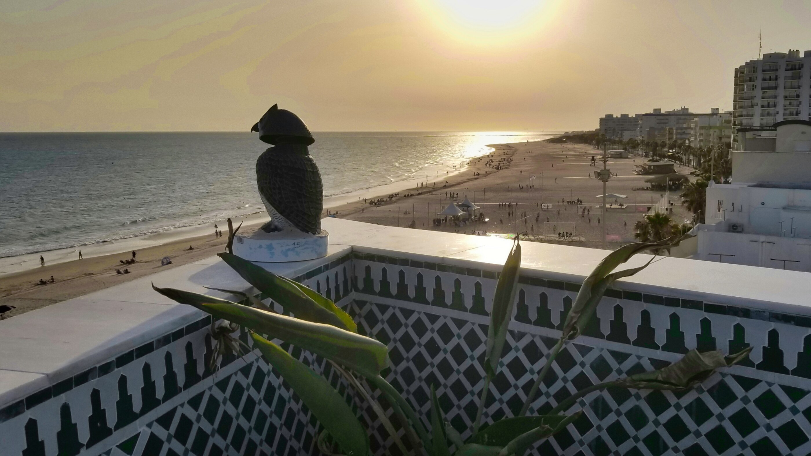 La bailla roof terrace view