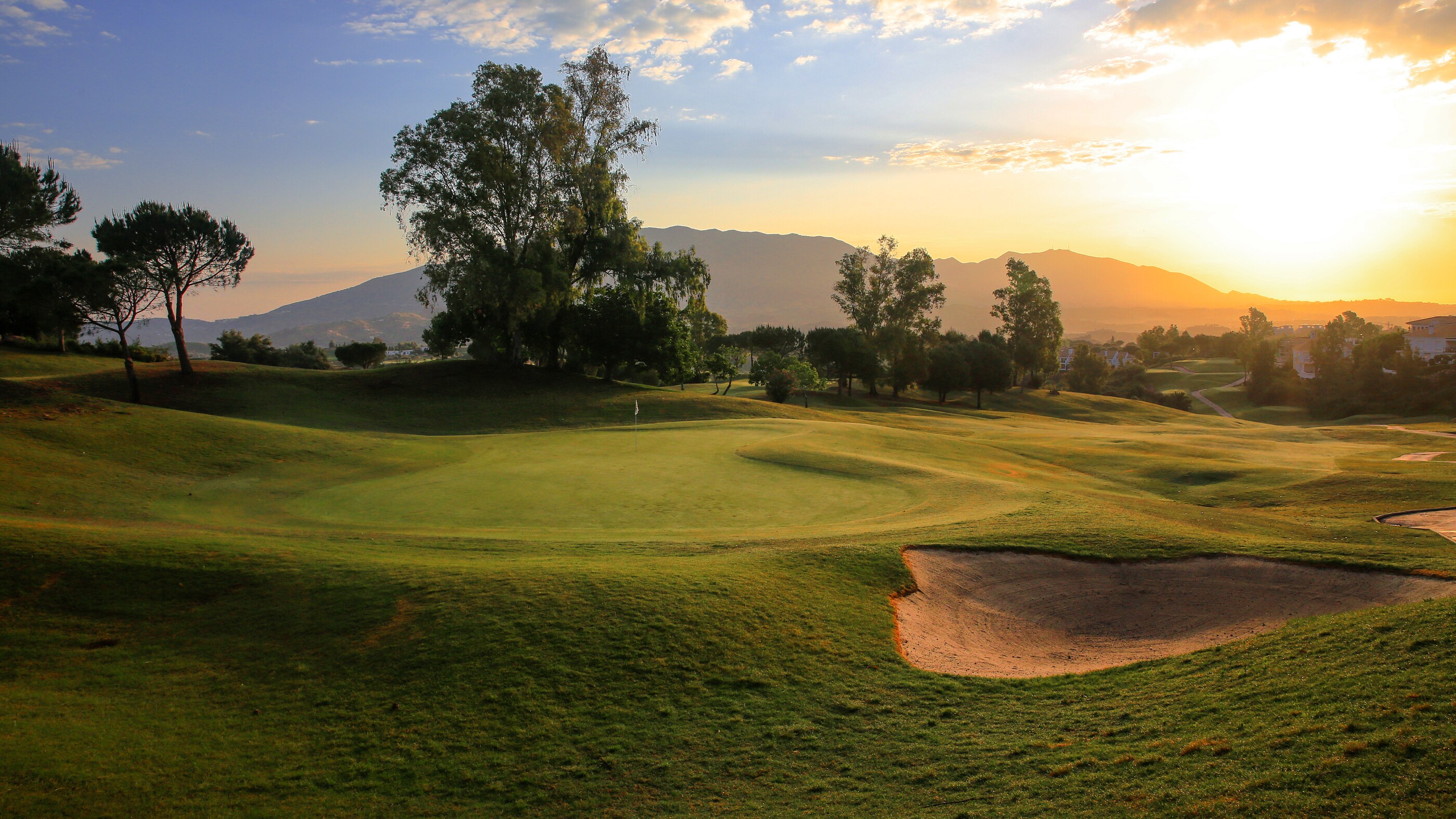 La Cala Golf Resort - Campo America hål 13