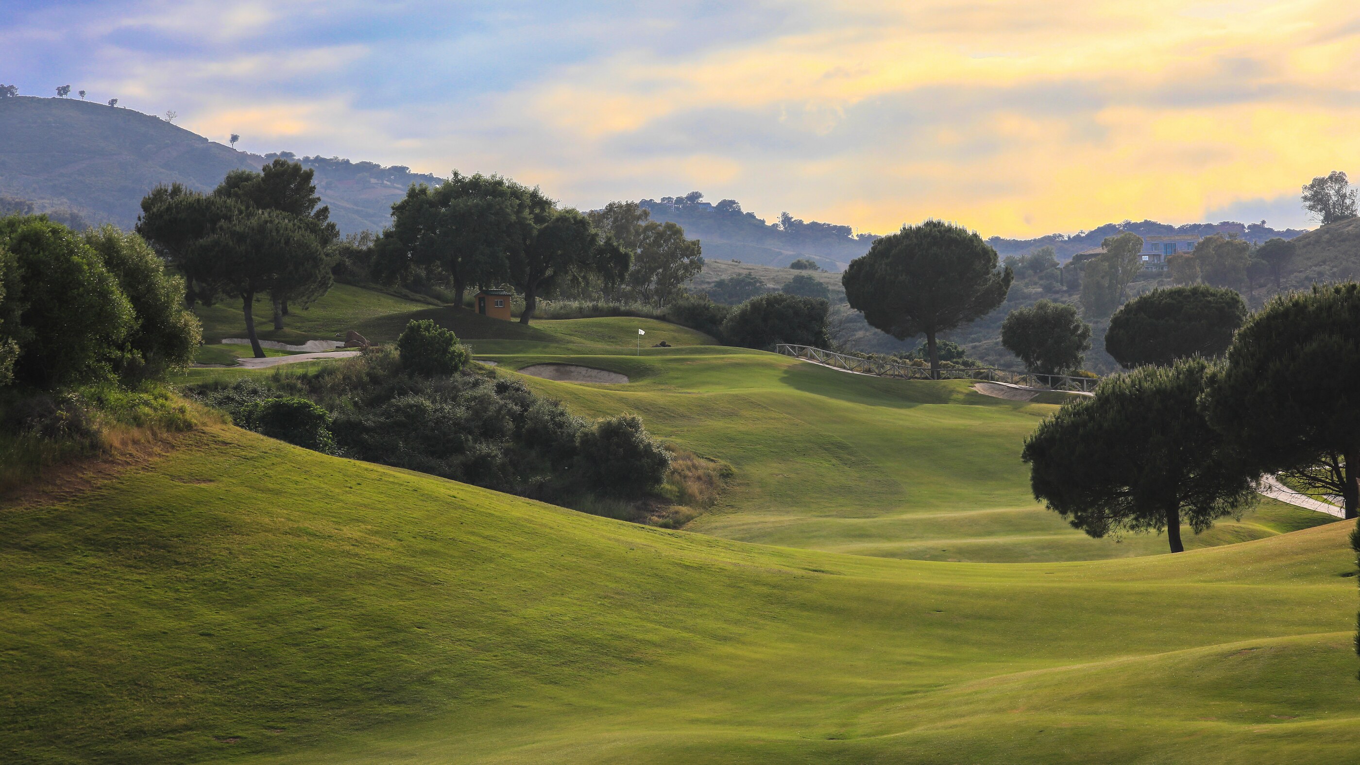 La Cala Golf Resort - Campo America hål 6