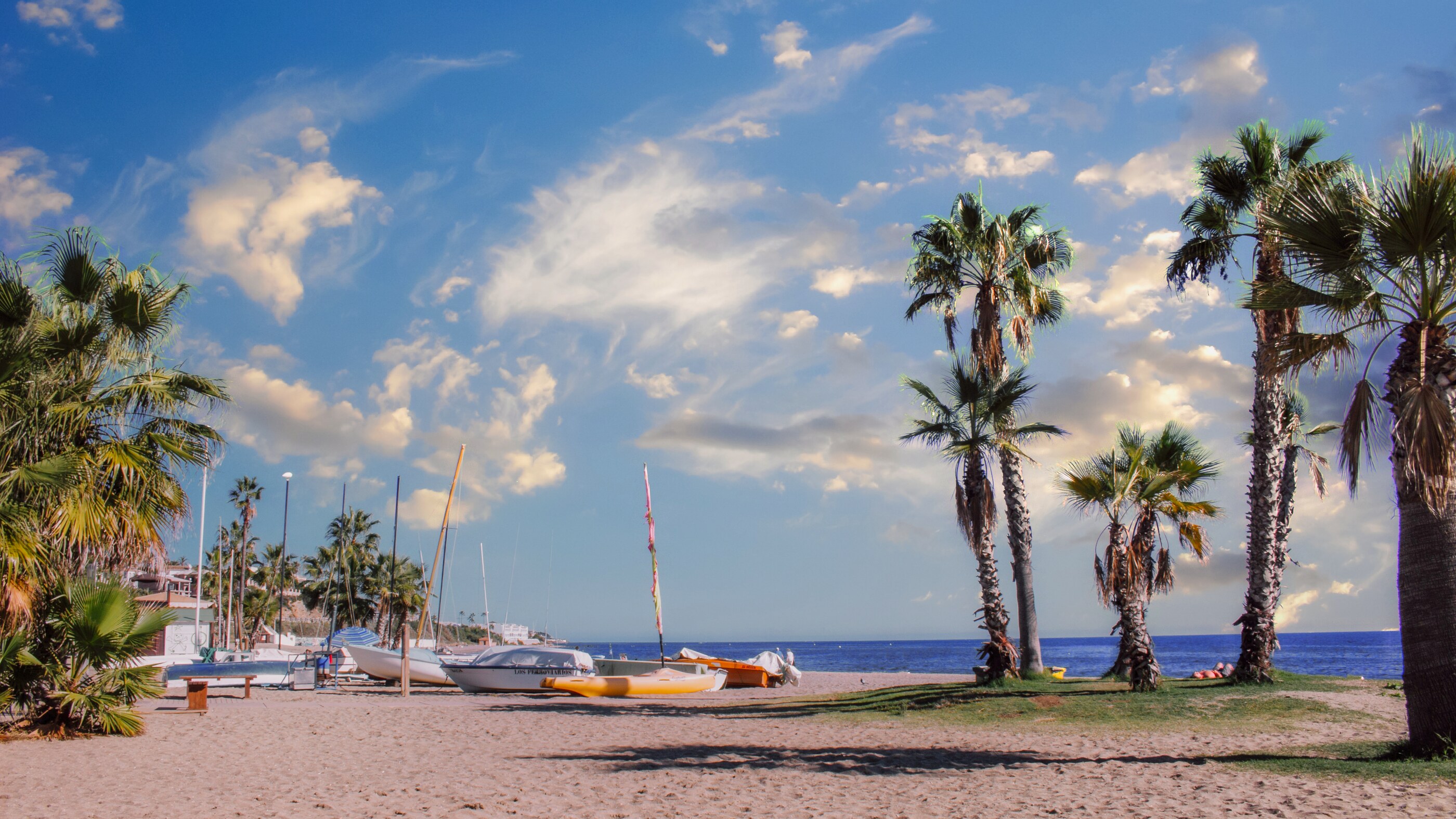 Stranden i La Cala de Mijas