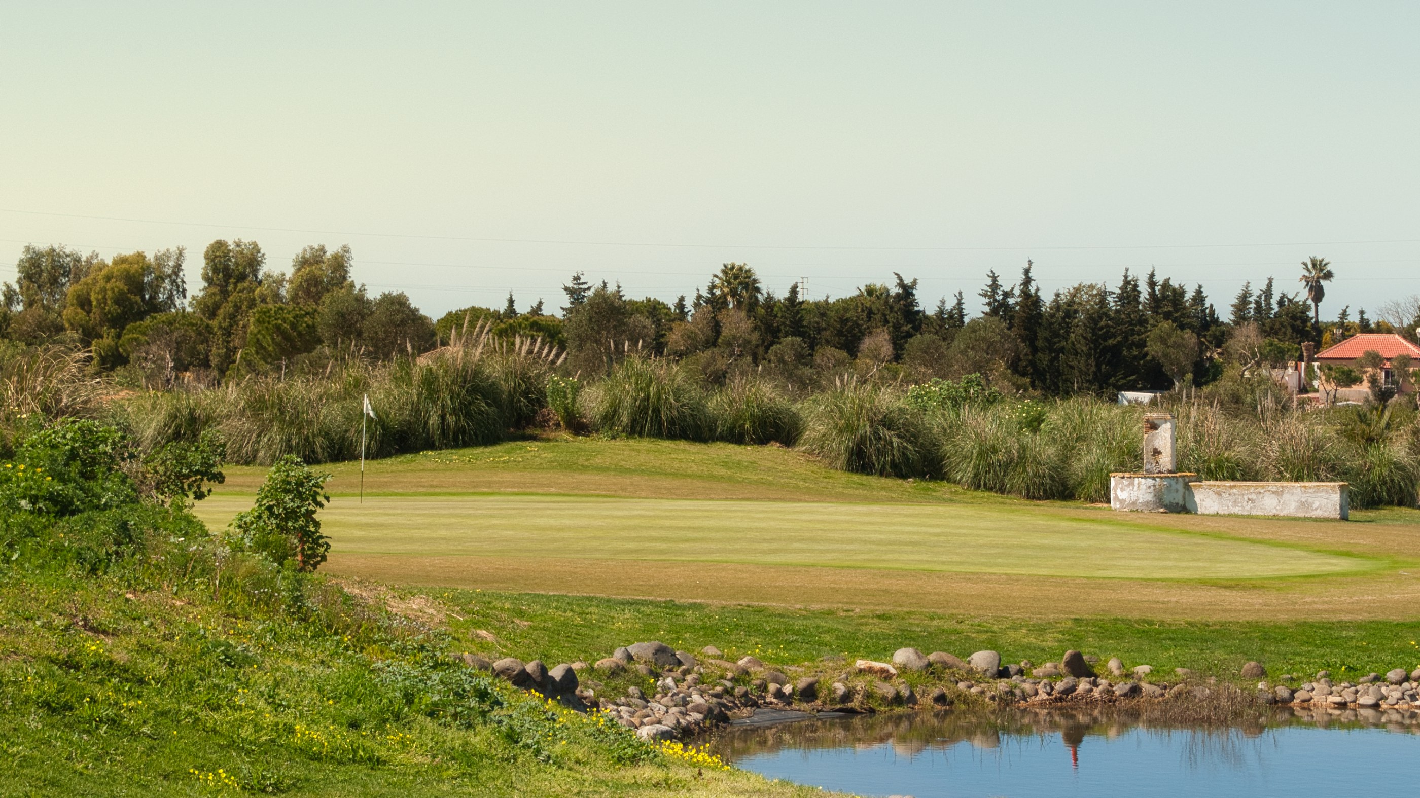 La Estancía Golf - Green vid gammal brunn