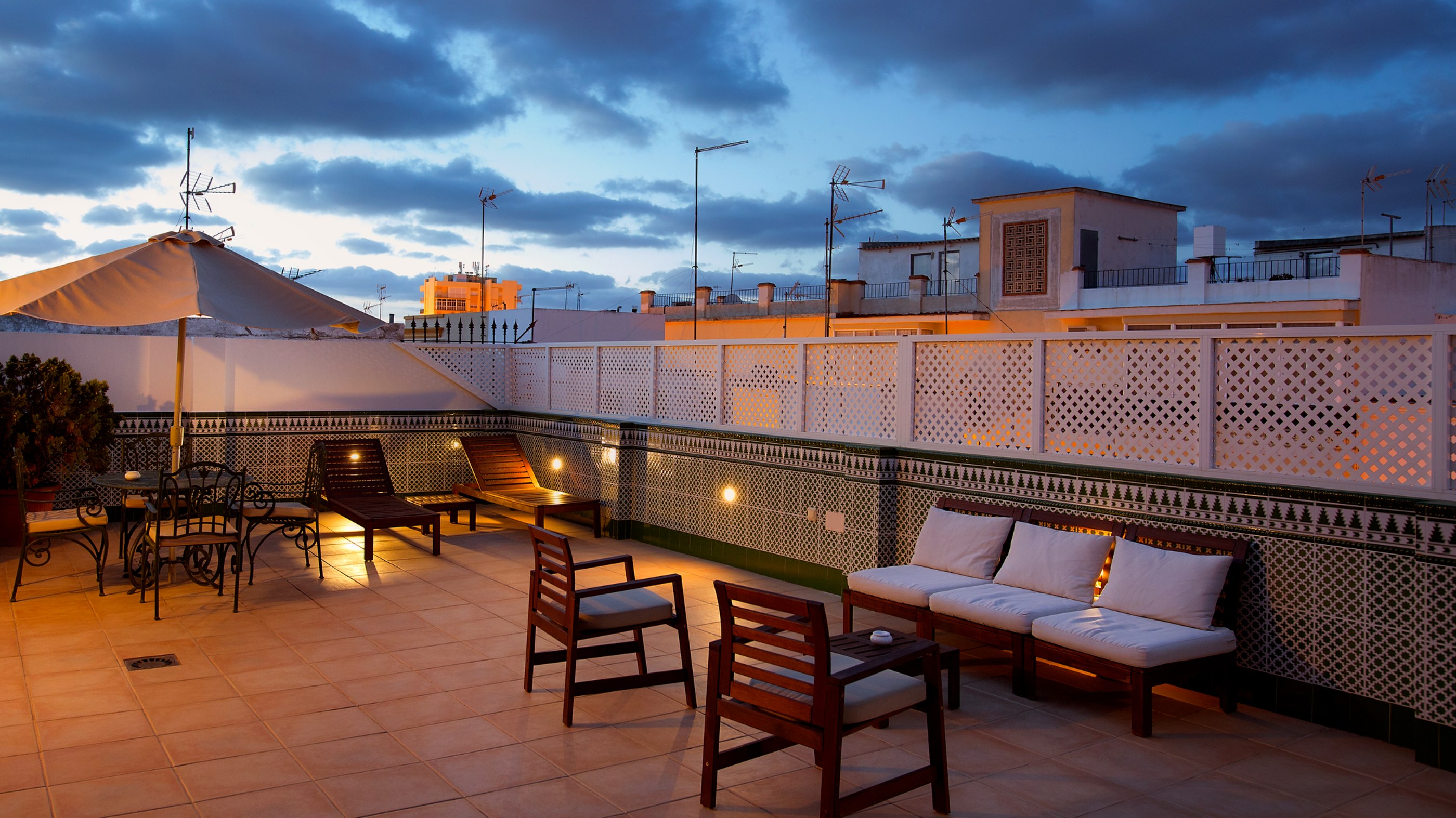 Los Patios - Takterrassen