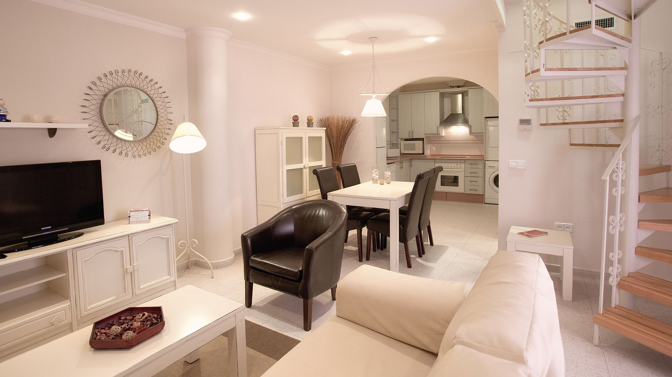 Los Patios - Vardagsrum etagevåning