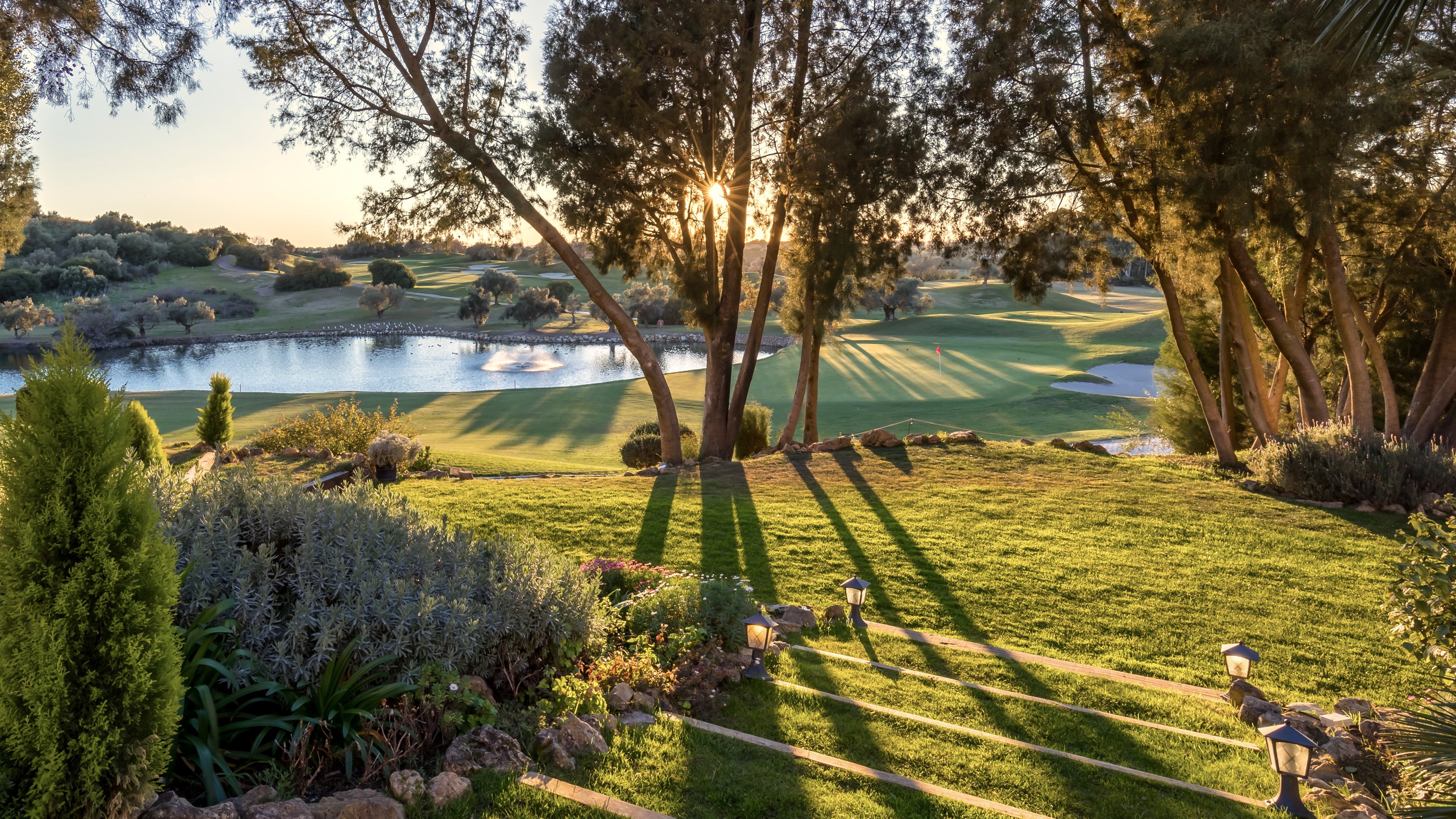 Montecastillo Golf - Hål 19, relax vid hotellet