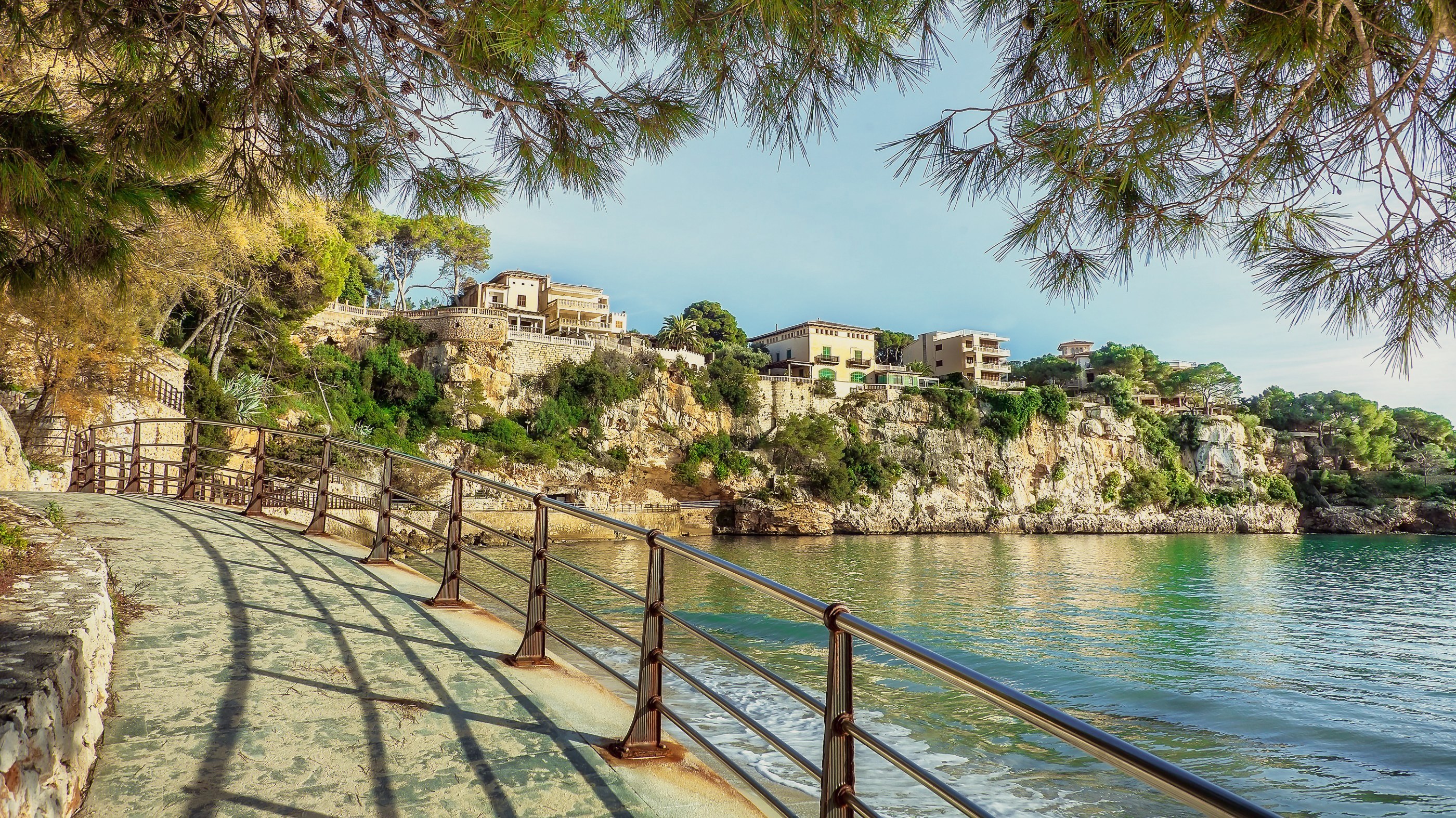 Porto Cristo Mallorca Spanien - Strandpromenaden
