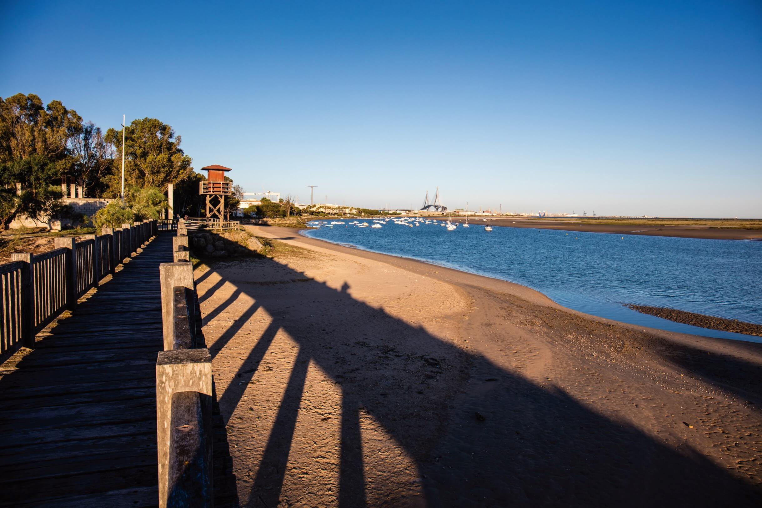 Puerto real fishing boats