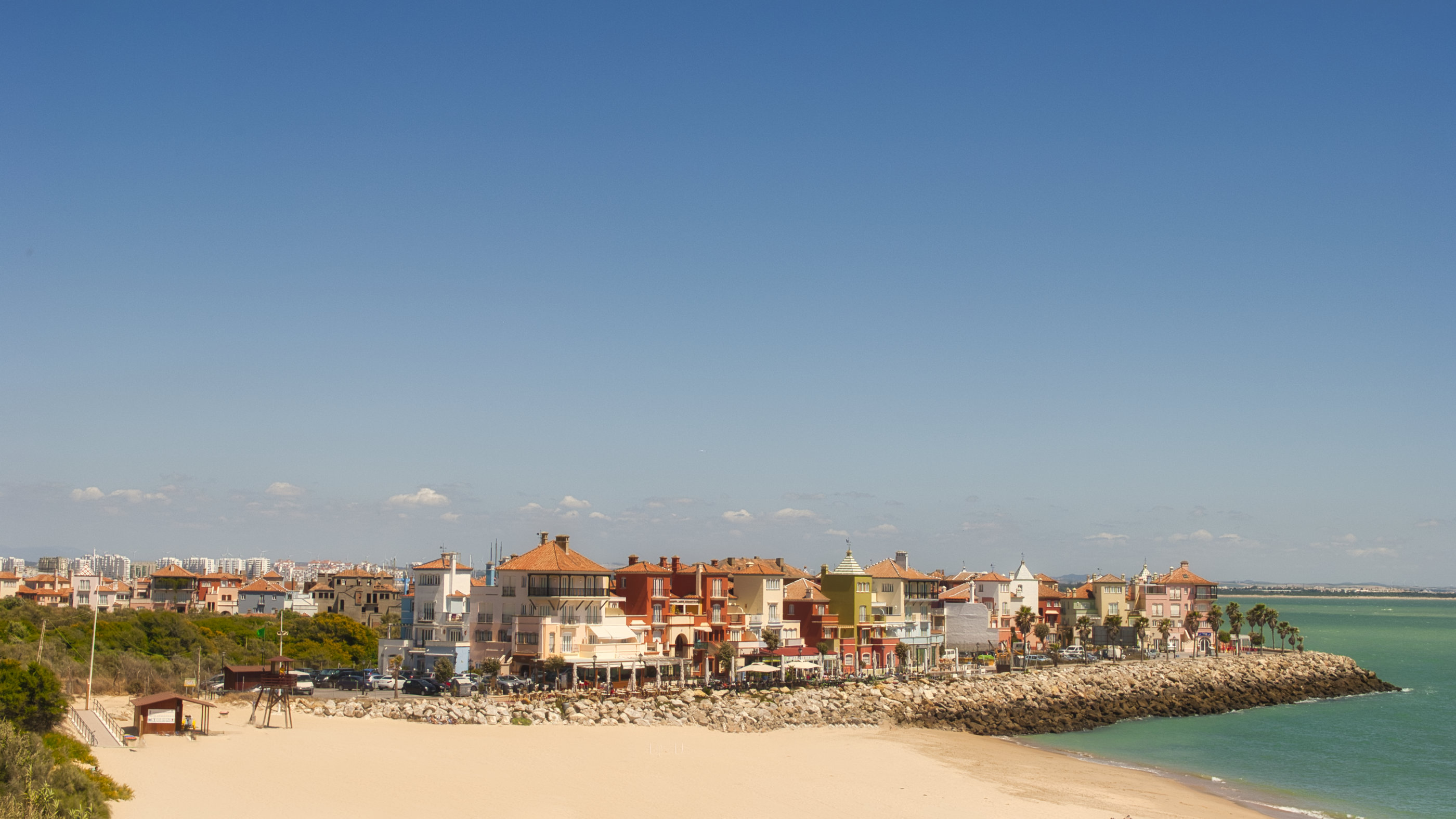 La Muralla beach i Puerto Sherry - El Puerto de Santa María