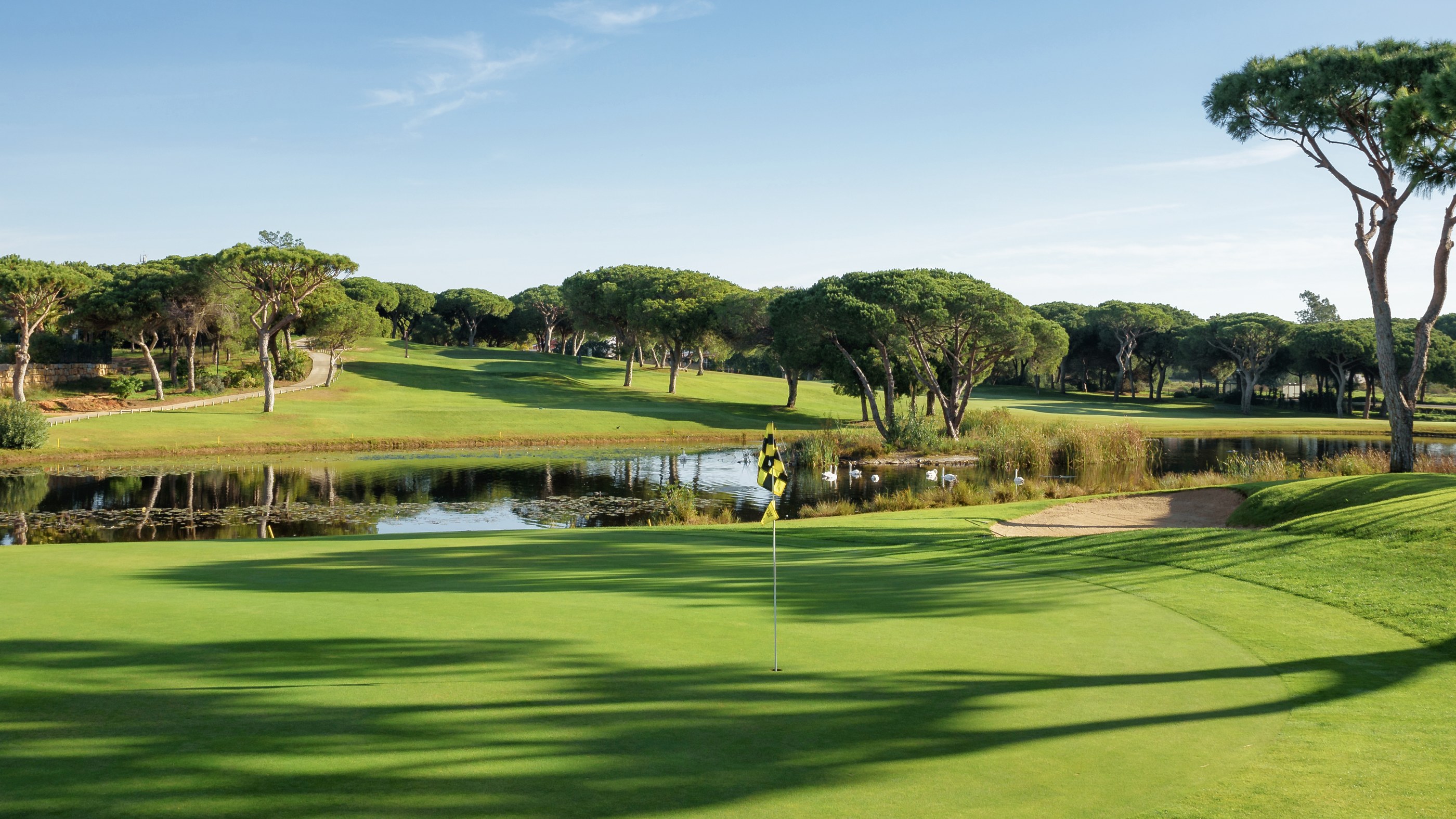 Vila Sol Golf Vilamoura - Green på ettan