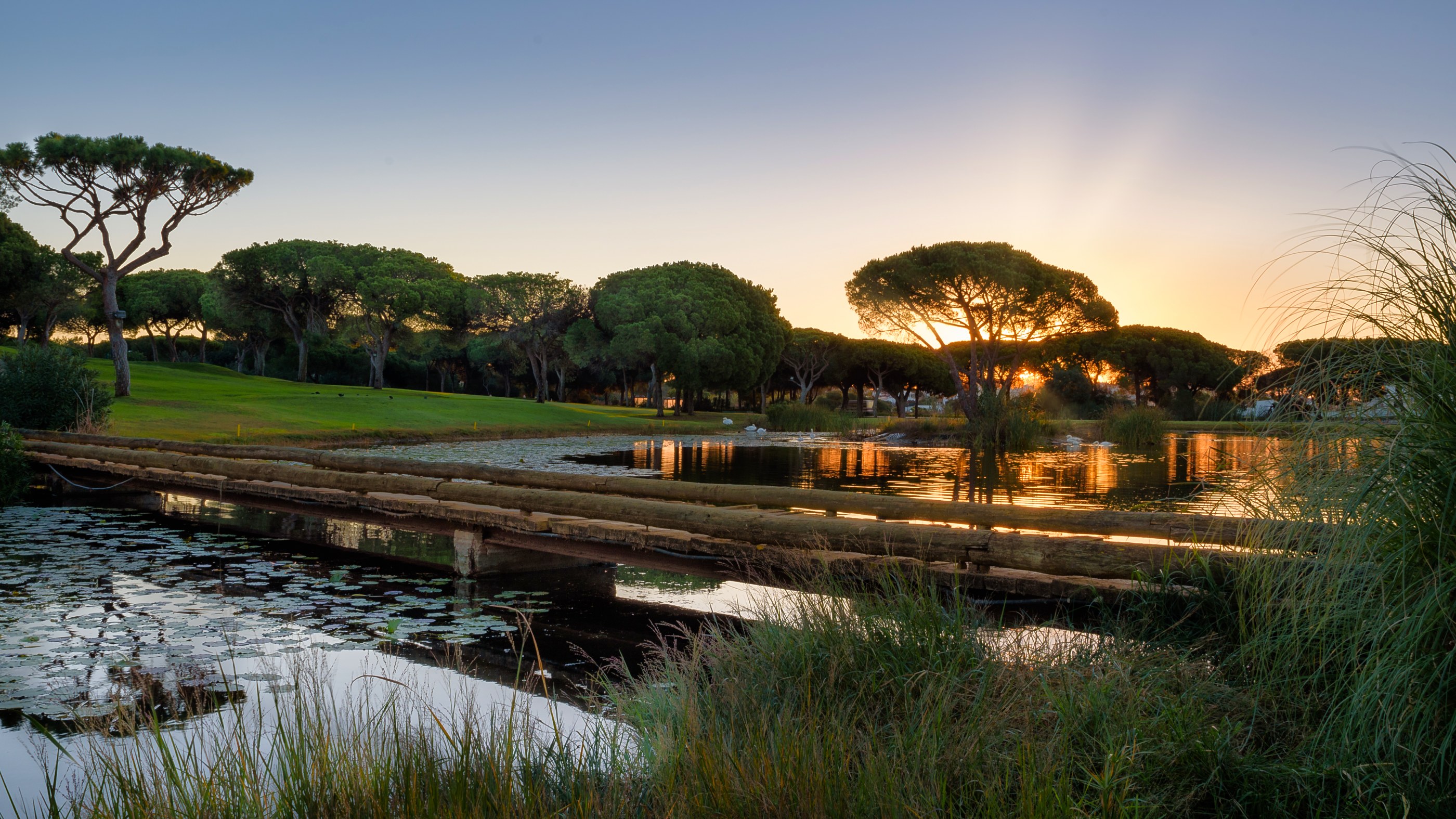 Vila Sol Golf Vilamoura - Solnedgång på 5an
